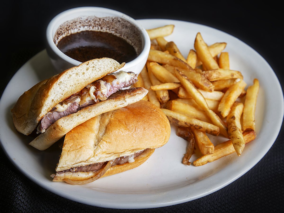 Ribeye dip with au jus